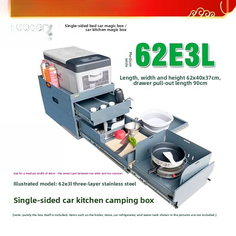 Portable Tailgate Kitchen & St - Car Trunk Organizer 评论和价格